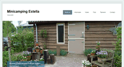 Desktop Screenshot of minicampingestella.nl